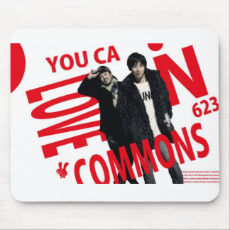 YOU CAN LOVECOMMONS マウスパッドType1 Mousepad