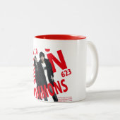 YOU CAN LOVECOMMONS マグType1 Zweifarbige Tasse (VorderseiteRechts)