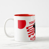 YOU CAN LOVECOMMONS マグType1 Zweifarbige Tasse (Links)