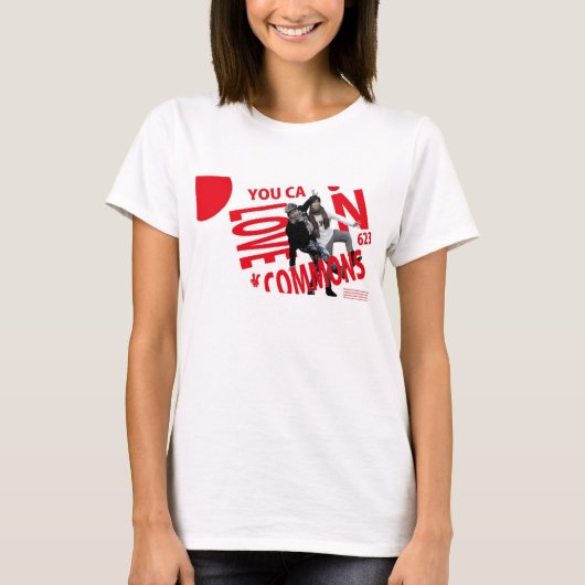 YOU CAN LOVECOMMONS　TシャツType2 T-Shirt (Vorderseite)