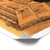 You Can Never Have Too Many Books Cat Poster (Ecke)