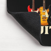 You Can Never Have Too Many Guitars Cool Guitar Lo Mousepad (Ecke)
