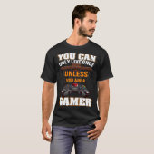 You Can Only Live Once Unless You Are A Gamer Vide T-Shirt (Vorne ganz)
