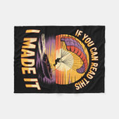 You Can Read This Parasailer Paragliding Boating P Fleecedecke (Vorderseite (Horizontal))