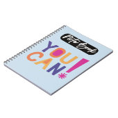 You Can Spiral Notebook - Empowerment Notizblock (Linke Seite)
