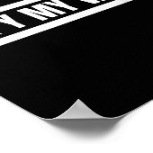 You Cannot Copy My Walk Motivational Graphic  Poster (Ecke)