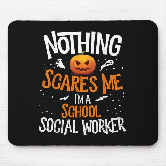 You Cannot E Me I'm A Middle School Social Worker  Mousepad (Vorne)