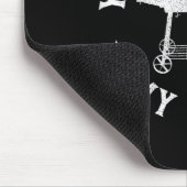 You Can't Beat My Meat Bbq Grilling Chef Funny Gri Mousepad (Ecke)