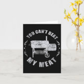 You Can't Beat My Meat  Karte (Gelbe Blume)