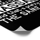 You Can't Buy Hapness But You Can Buy A Mage Funny Poster (Ecke)