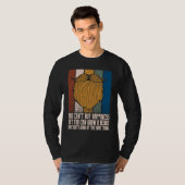 You Cant Buy Happiness but You Can Grow Beard T-Shirt (Vorne ganz)