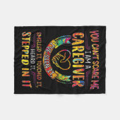 You Can't E Me I Am A Caregiver Fleecedecke (Vorderseite (Horizontal))