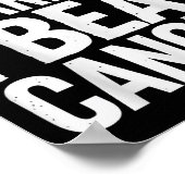 You Can't E Me I Beat Cancer  Poster (Ecke)