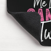 You Can't E Me I Beat Cancer Twice Retro Breast Ca Mousepad (Ecke)
