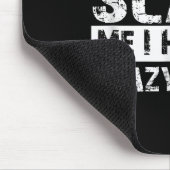 You Can't E Me I Have A Crazy Sister Funny Mousepad (Ecke)