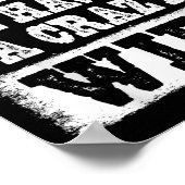 You Can't E Me I Have A Crazy Wife Funny  Poster (Ecke)