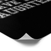 You Can't E Me I Have Four Daughters  Poster (Ecke)