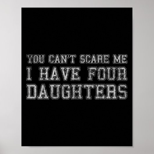 You Can't E Me I Have Four Daughters  Poster (Vorne)