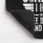 You Can't E Me I Have Three Daughters And A Wife Mousepad (Ecke)