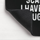You Can't E Me I Have Three Daughters Funny Dad  Mousepad (Ecke)