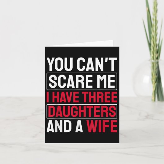You Can't E Me I Have Three Daughters  Karte (Vorderseite)