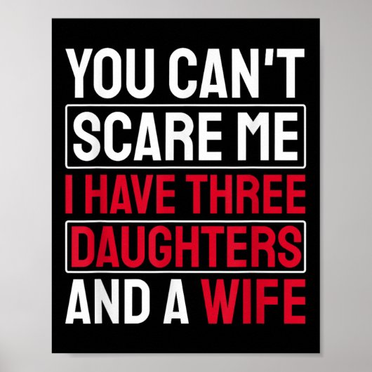 You Can't E Me I Have Three Daughters  Poster (Vorne)