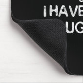 You Can't E Me I Have Three Daughters Shirt Father Mousepad (Ecke)