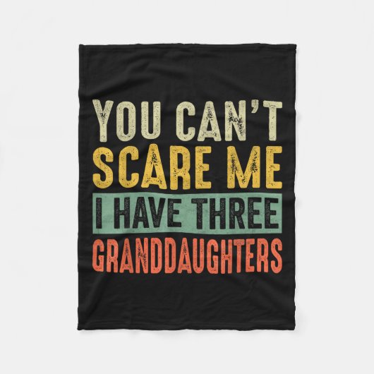 You Can't E Me I Have Three Granddaughters Grandpa Fleecedecke (Vorderseite)