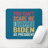 You Cant E Me, I Survived Joe Biden As President Mousepad (Mit Mouse)