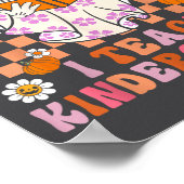 You Cant E Me I Teach Kindergarten Teacher Hallowe Poster (Ecke)