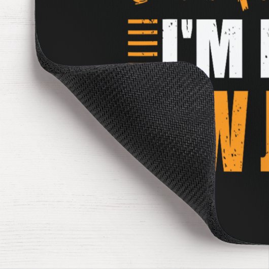 You Can't E Me I'm From New Jersey Mousepad (Ecke)