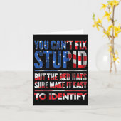 You Can't Fix Stud But The Hats Sure Make It Easy  Karte (Gelbe Blume)