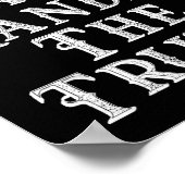 You Can't Handle The Truth Movie Quote Funny S  Poster (Ecke)