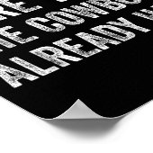 You Can't Hurt Me More Than The Already Have  Poster (Ecke)