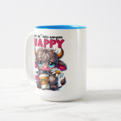 You Can't Make Everyone Happy You Are Not Coffee  Zweifarbige Tasse (Vorderseite Links)