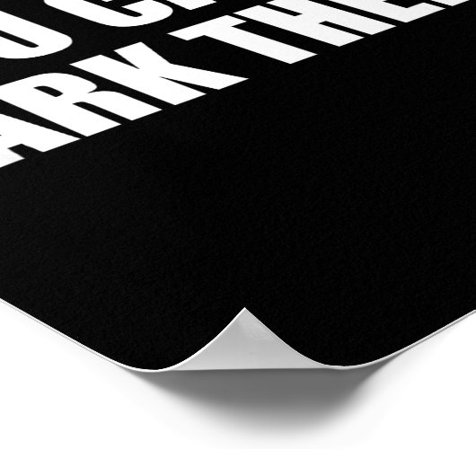 You Cant Park There Funny Viral Car Meme Sarcasm M Poster (Ecke)