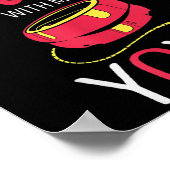 You Can't Play Yoyo Player Old Games Yoyo Lover Yo Poster (Ecke)