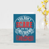 You Cant Sacre Me My Girlfriend Is A Redhead Redhe Karte (Gelbe Blume)