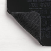 You Cant Scare Me i have a Crazy Sister Mousepad (Ecke)