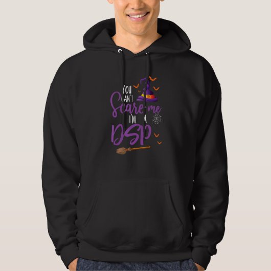 You Can't Scare Me I'm A Dsp Faboolous Halloween C Hoodie (Vorderseite)