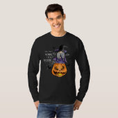 You Can't Scare Me Scary I'm A Witch Halloween Co T-Shirt (Vorne ganz)