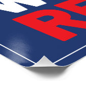 You Can't Spell Hatred Without Red Hat Poster (Ecke)