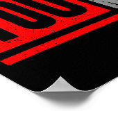 You Can't Stop Me Break Through Motivation  Poster (Ecke)