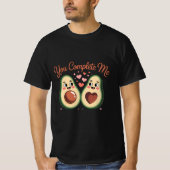 You Complete Me - Cute Avocado Love T-Shirt (Vorderseite)