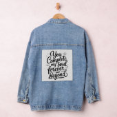 You Complete My Soul – Forever & Beyond Love Quote Jeansjacke (Hangar)