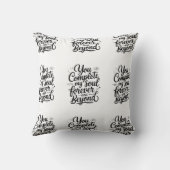 You Complete My Soul – Forever & Beyond Love Quote Kissen (Rückseite)