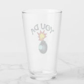 You Da Glitzer Bomb Glas (Rückseite)