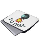 You Da Glitzer Bomb Laptopschutzhülle (Vorne Knopf)