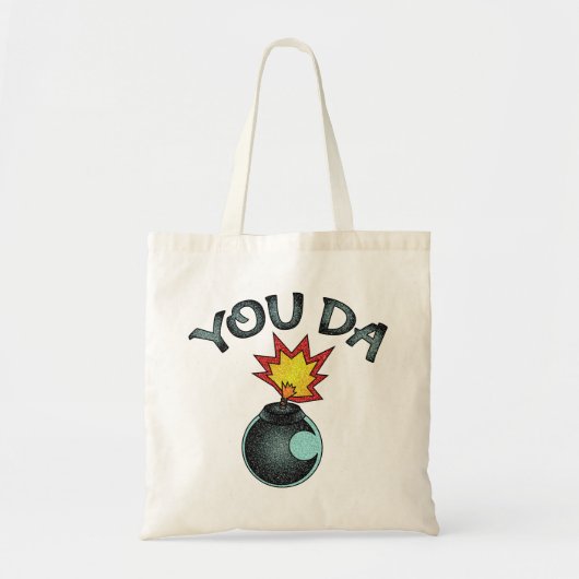 You Da Glitzer Bomb Tragetasche (Vorne)