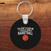 You Don't E Me I Coach Girls Basketball Gift Tee  Schlüsselanhänger (Vorderseite)